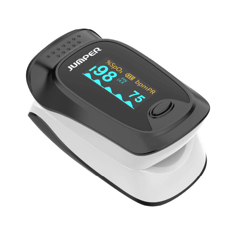Jumper OLED Finger Pulse Oximeter with Nylon Case - JPD-500D