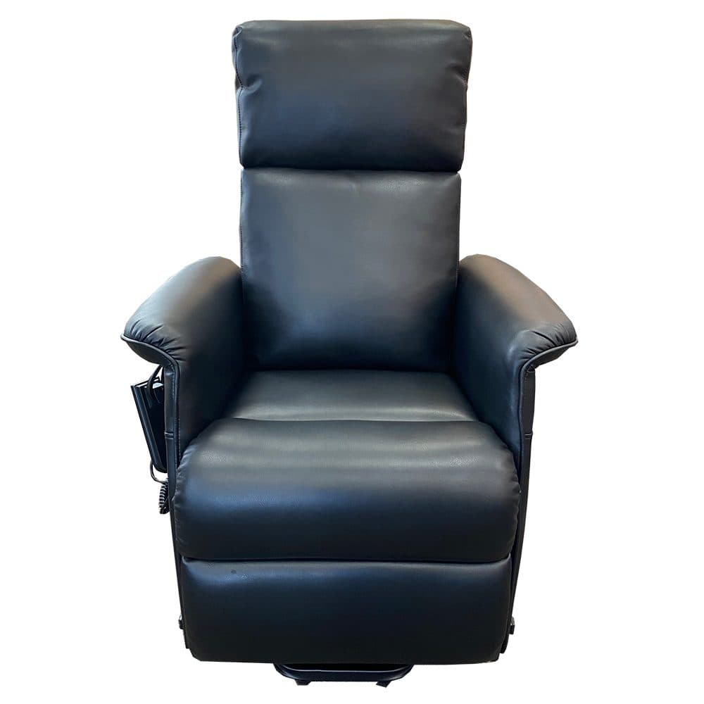 Cloud Comfort LC50 Dual Motor Riser Recliner - Black Vinyl