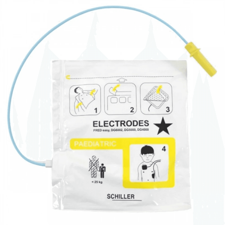 Schiller FRED Easy and EasyLife Paediatric Electrode Pads