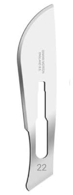 Swann Morton Blade Carbon Steel STERILE Size 22 (100)
