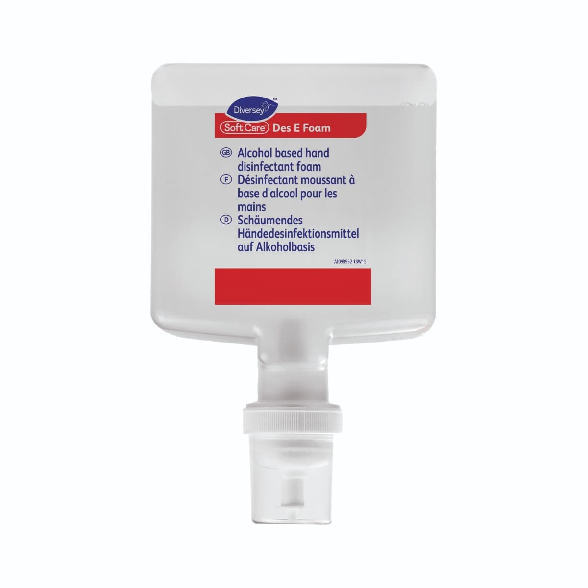 CASE Soft Care Des E - 71.58% Alcohol Hand Foam Sanitiser 1.3L (4)
