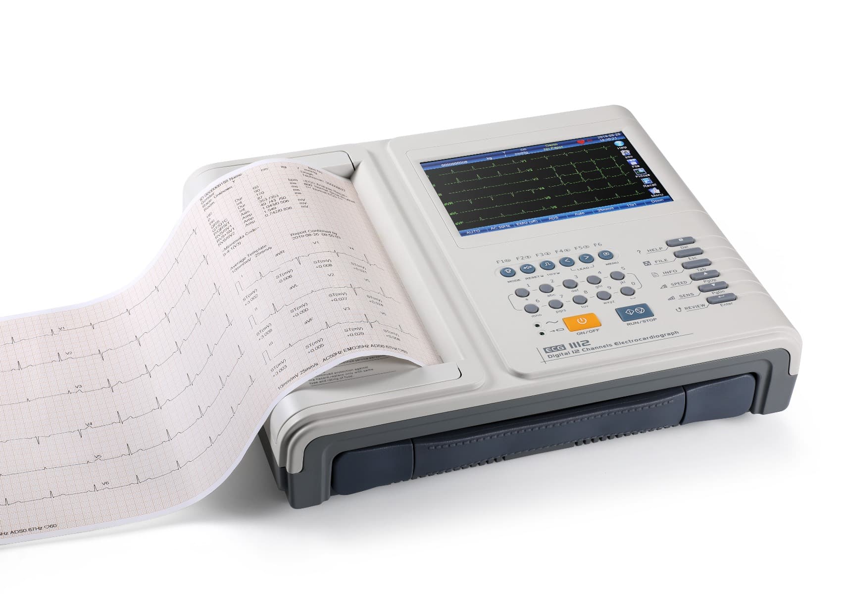 Carewell ECG-1112M Digital 12-Channel ECG