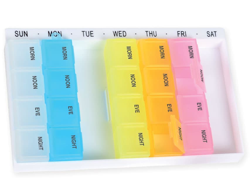 7 Day Pill Box - Easy Planner