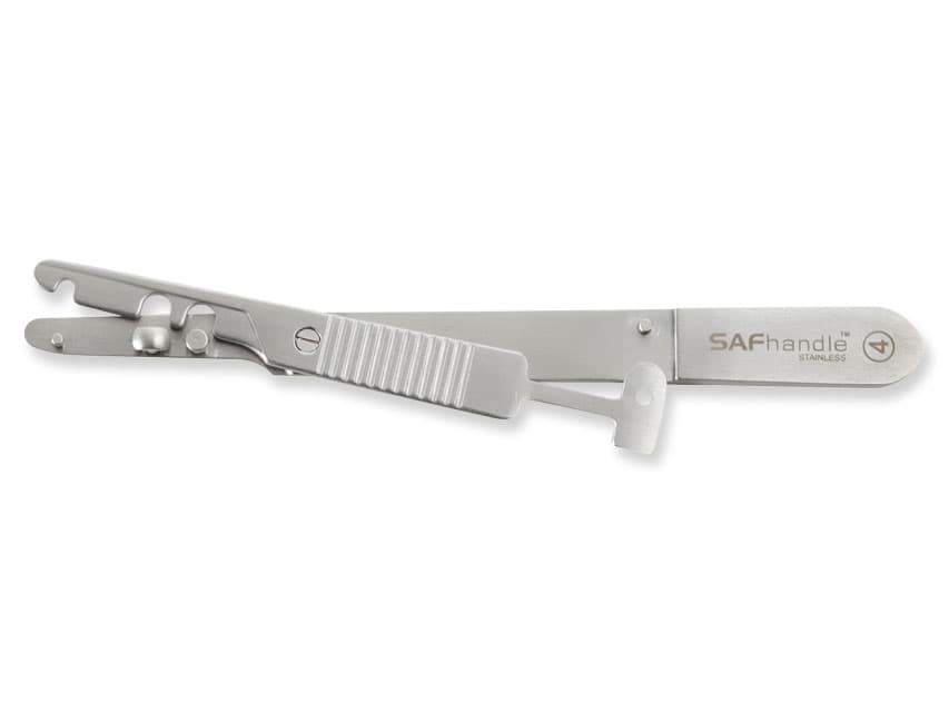 Safety Scalpel Handle No. 4 for blades 20-25 (1)