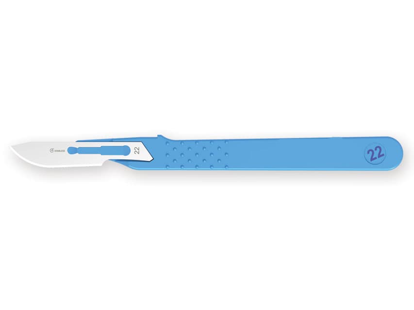 STERILE Scalpel Complete with Handle (10)