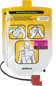 Lifeline Defibtech Adult Training Defibrillation Pads