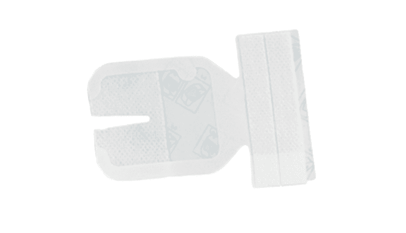 365 Transparent Adhesive Ported IV Dressings 7 x 8.5cm (50)