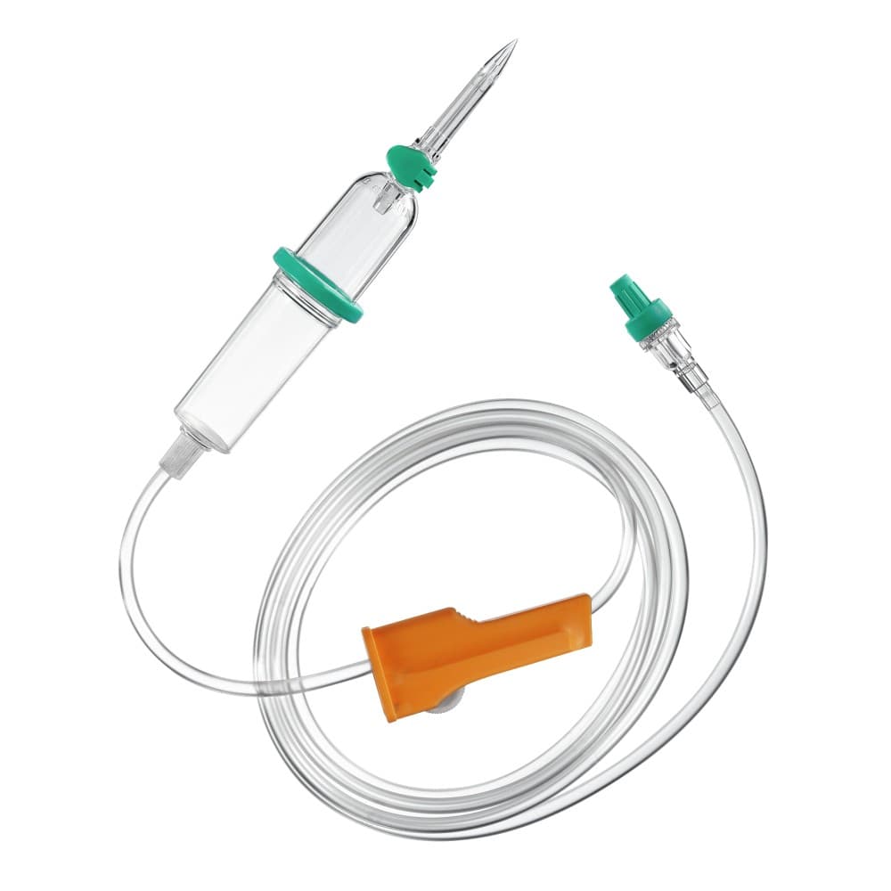 Intrafix IV Infusion Safe Set - 180cm Tubing with Back Check Valve (100)