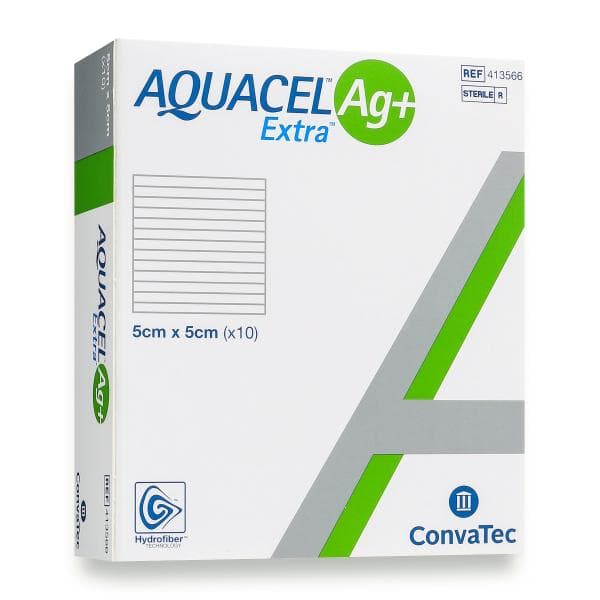 Convatec Aquacel Ag+ Extra 5 x 5cm (10)