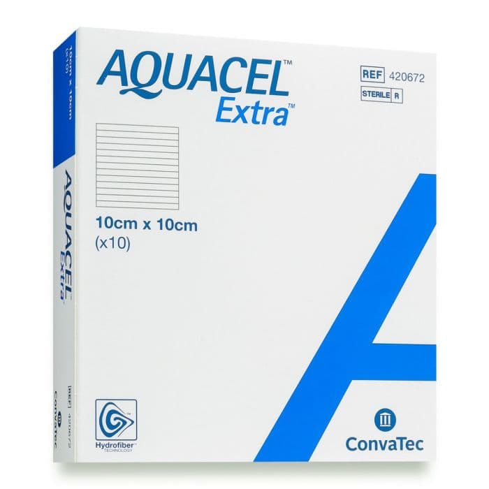 ConvaTec Aquacel Extra 10 x 10cm (10)