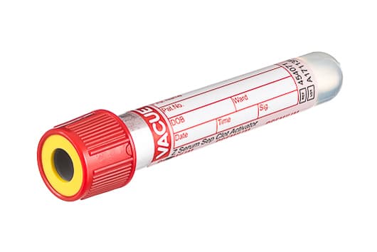 VACUETTE Greiner Z Serum Separator Clot Activator 3.5ml Red/Yellow (50)