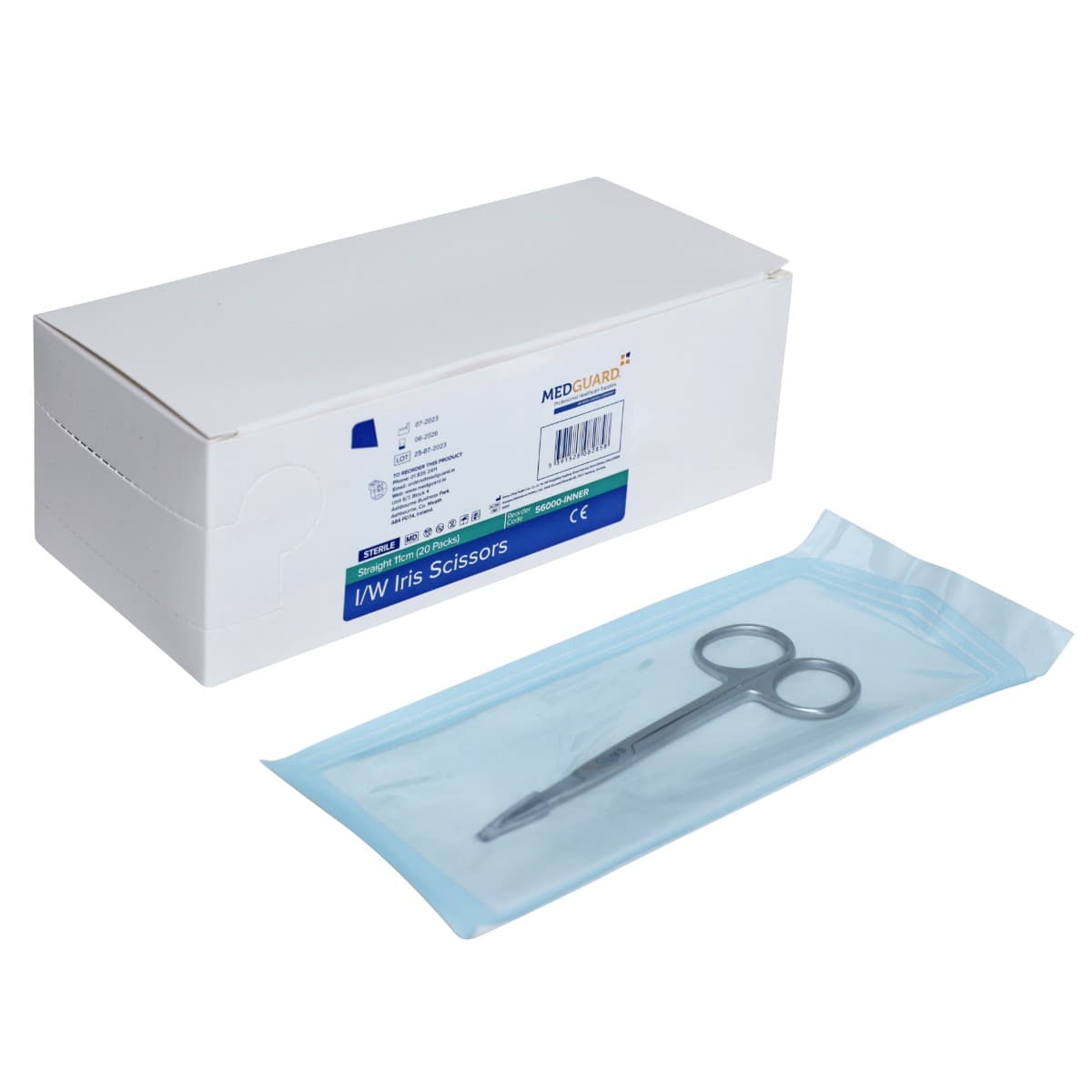 STERILE Iris Scissors Straight 11cm (20)