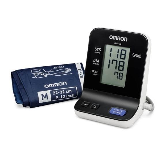 Omron HBP-1120 Professional Upper Arm Blood Pressure Monitor &amp; Accessories