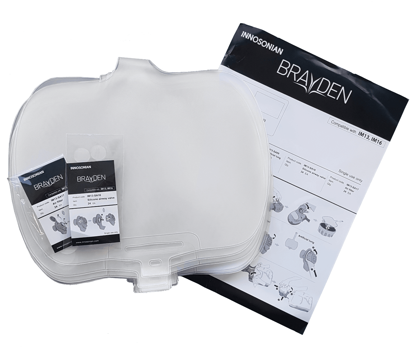 Replacement Brayden Lung Bag Kit Only (24)