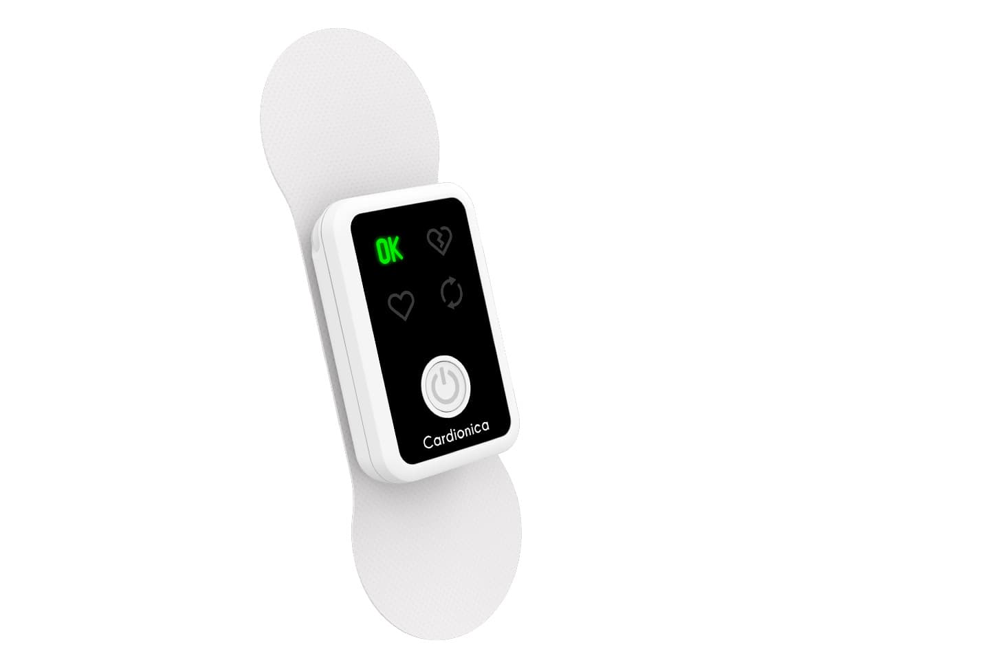 Cardionica Personal Single Lead ECG with 4 Cardiodot Reusable Patches