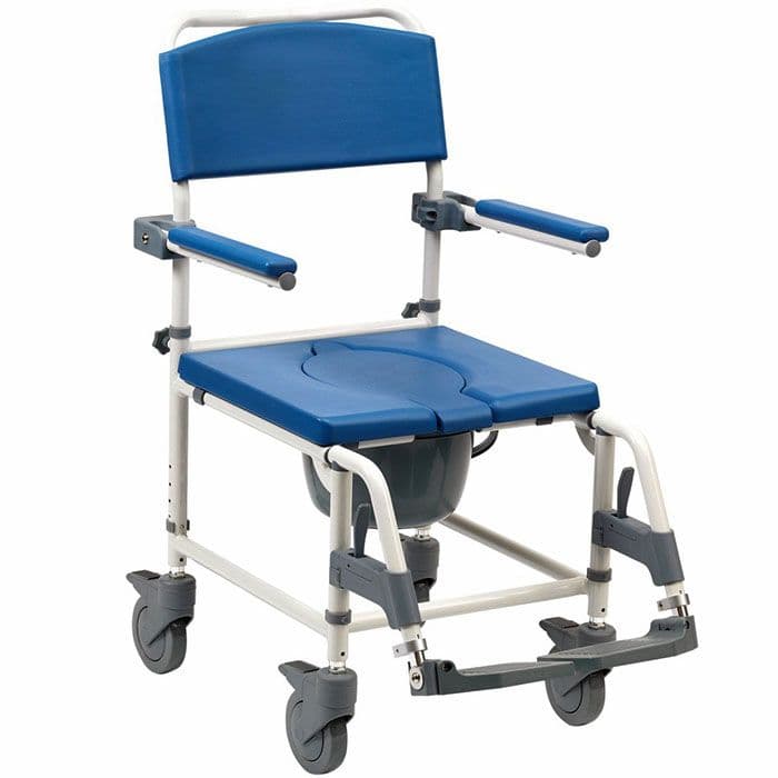 Aston Shower Commode Chair Transit