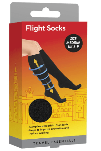 Travel DVT Socks M (Size: 6-9)