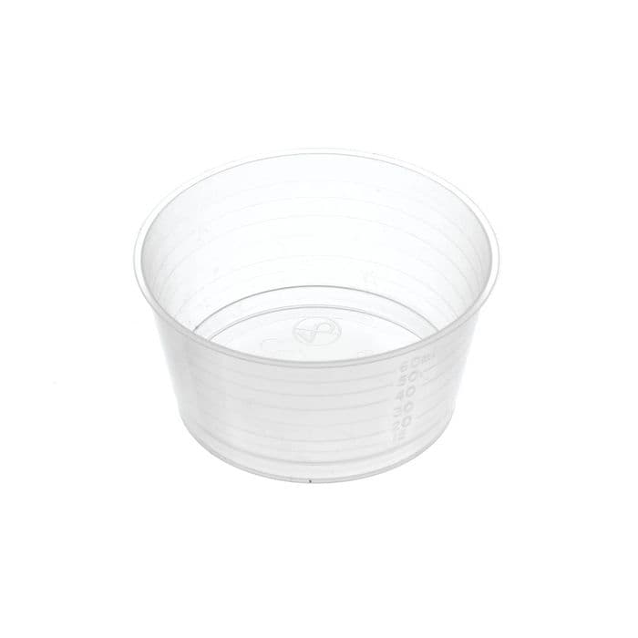 NON STERILE Graduated Gallipot / Medicine Cup - 60ml (1200)