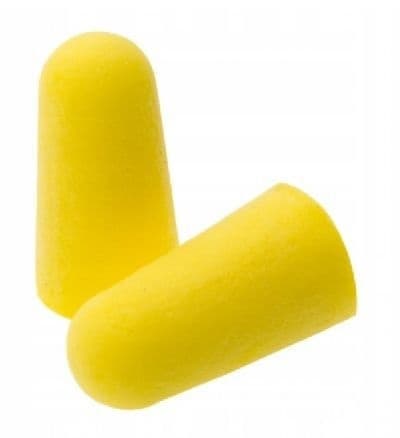 E-A-Rsoft Yellow Neons UnCorded Earplugs - 36dB (250 pairs)