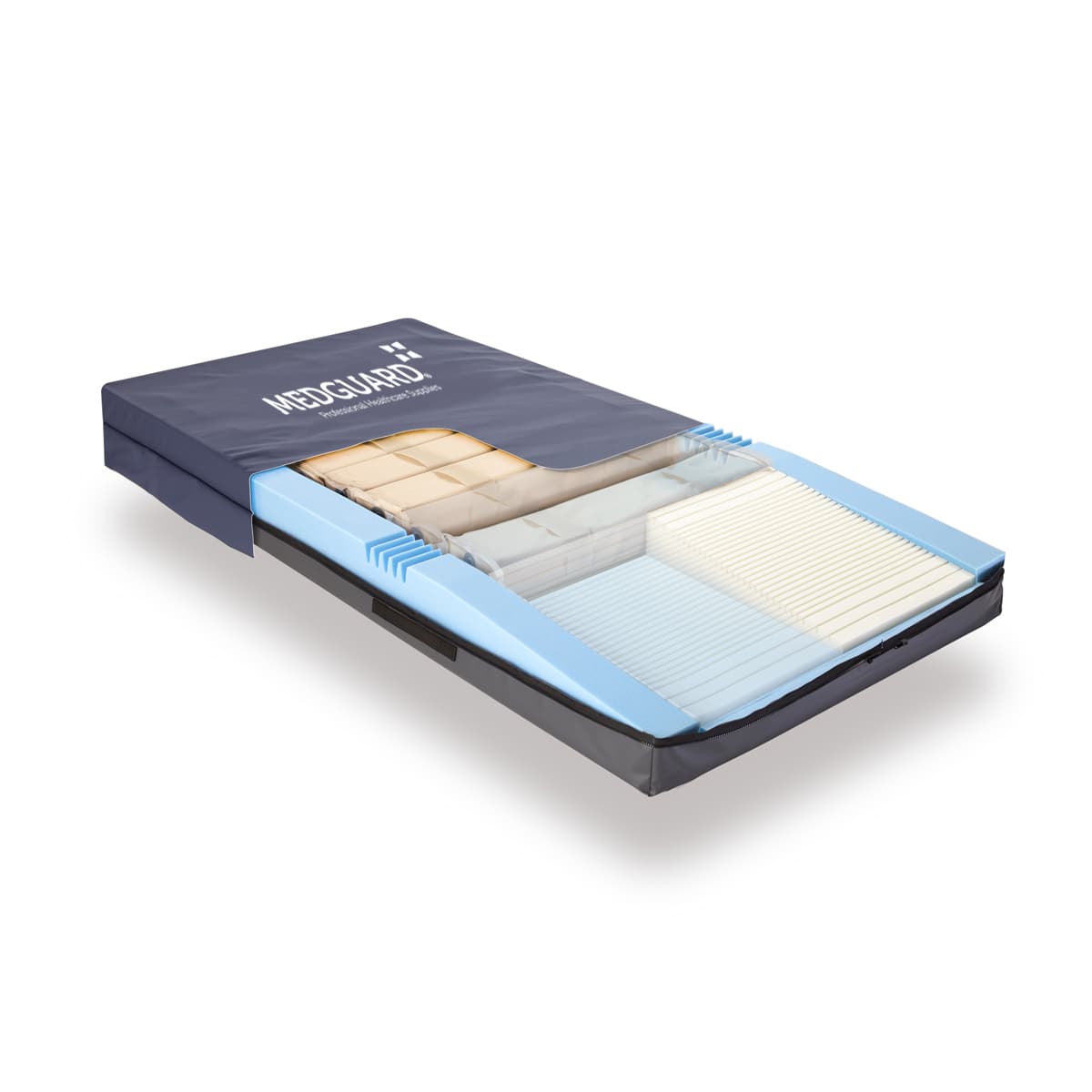 HYBRID - Eimear Premium Mattress with Comfort Pack, Heel Guard and Digital Pump - Very High Risk