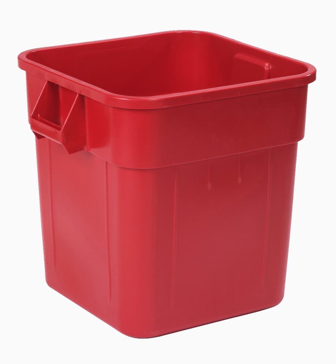 Huskee Bin with Lid and Wheels - Red