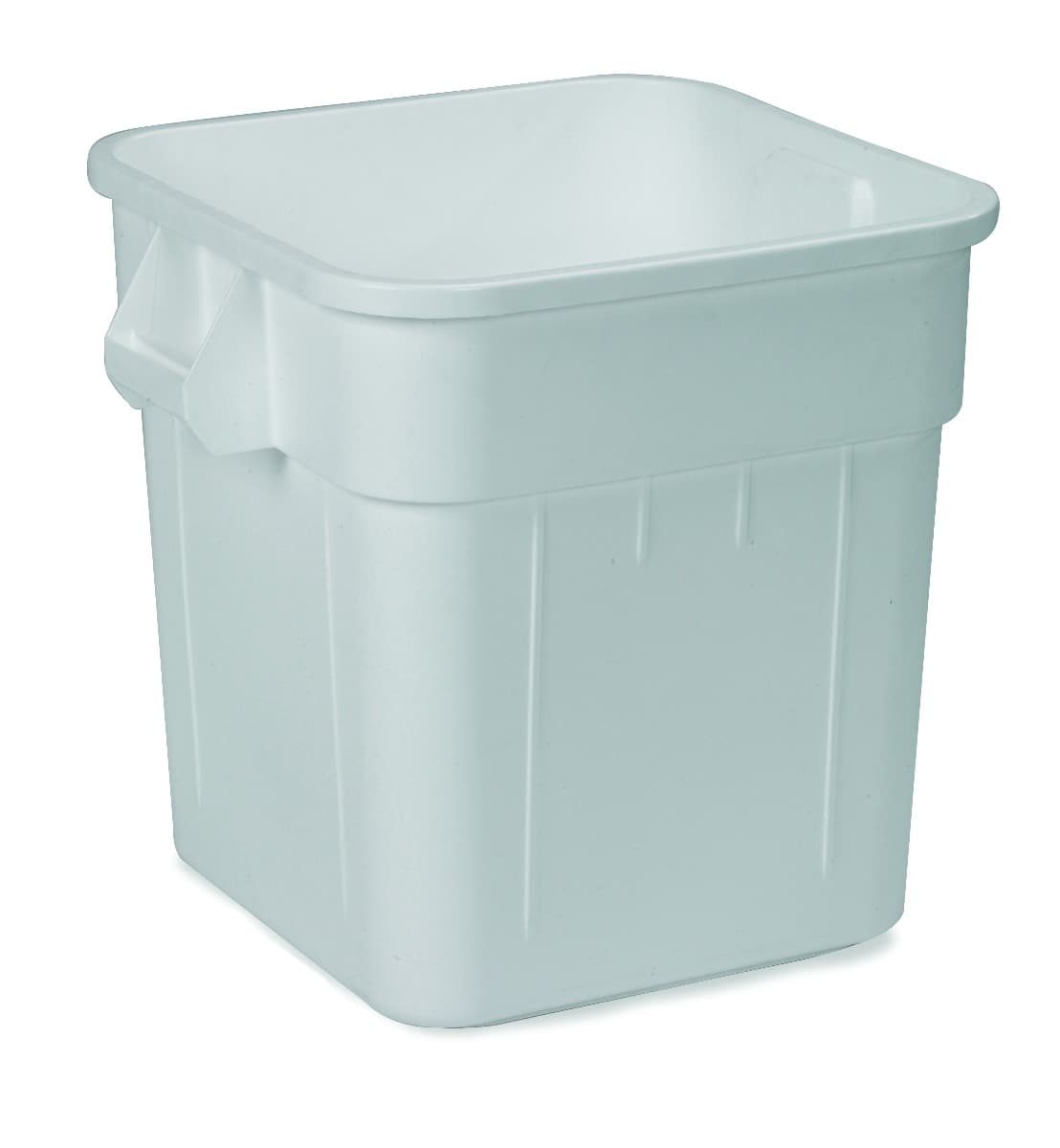Huskee Bin with Lid and Wheels-White