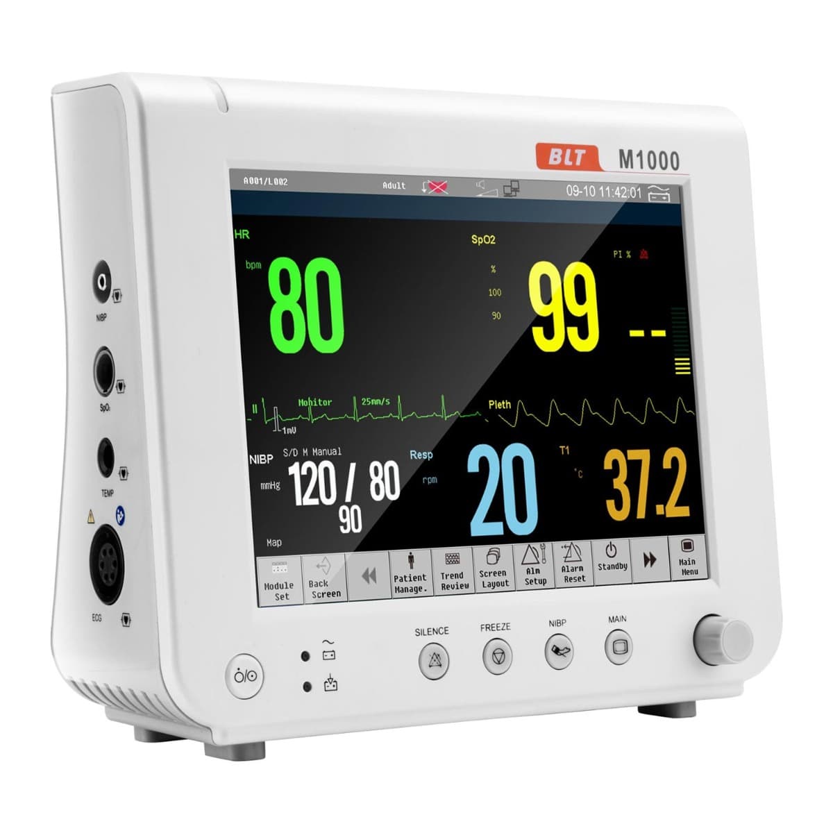 M1000 Portable Patient Monitor and Accessories