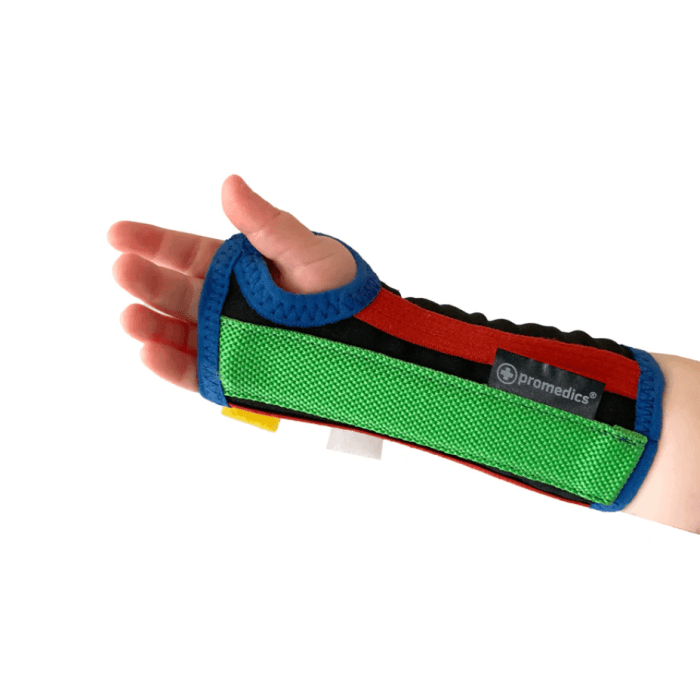 Paediatric Wrist Splint Multi Colour - Small - Right 13 - 14cm
