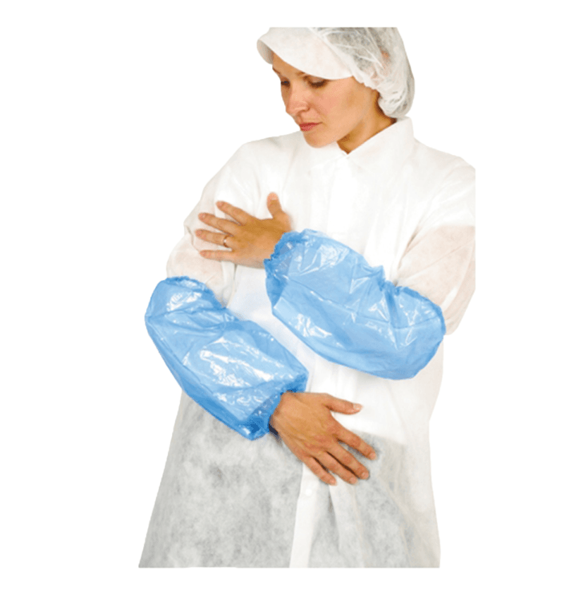Premier Disposable BLUE Over Sleeve 16" (100)
