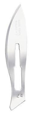 Swann Morton Blade Carbon Steel STERILE Size 24 (100)