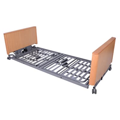 Woburn Ultra Low 800 Bed with Auto Regression &amp; Oak Ends