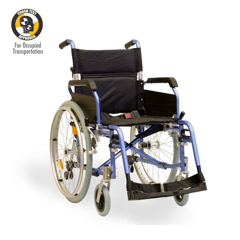 Aktiv X3 PRO – Deluxe Lite Aluminium Self Propelled Wheelchair – 18"