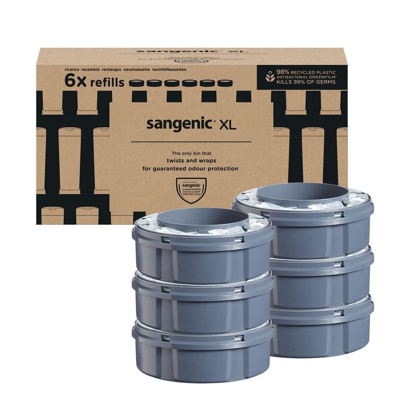 Sangenic XL Twist and Click Sangenic Eco Bin Refills (6)