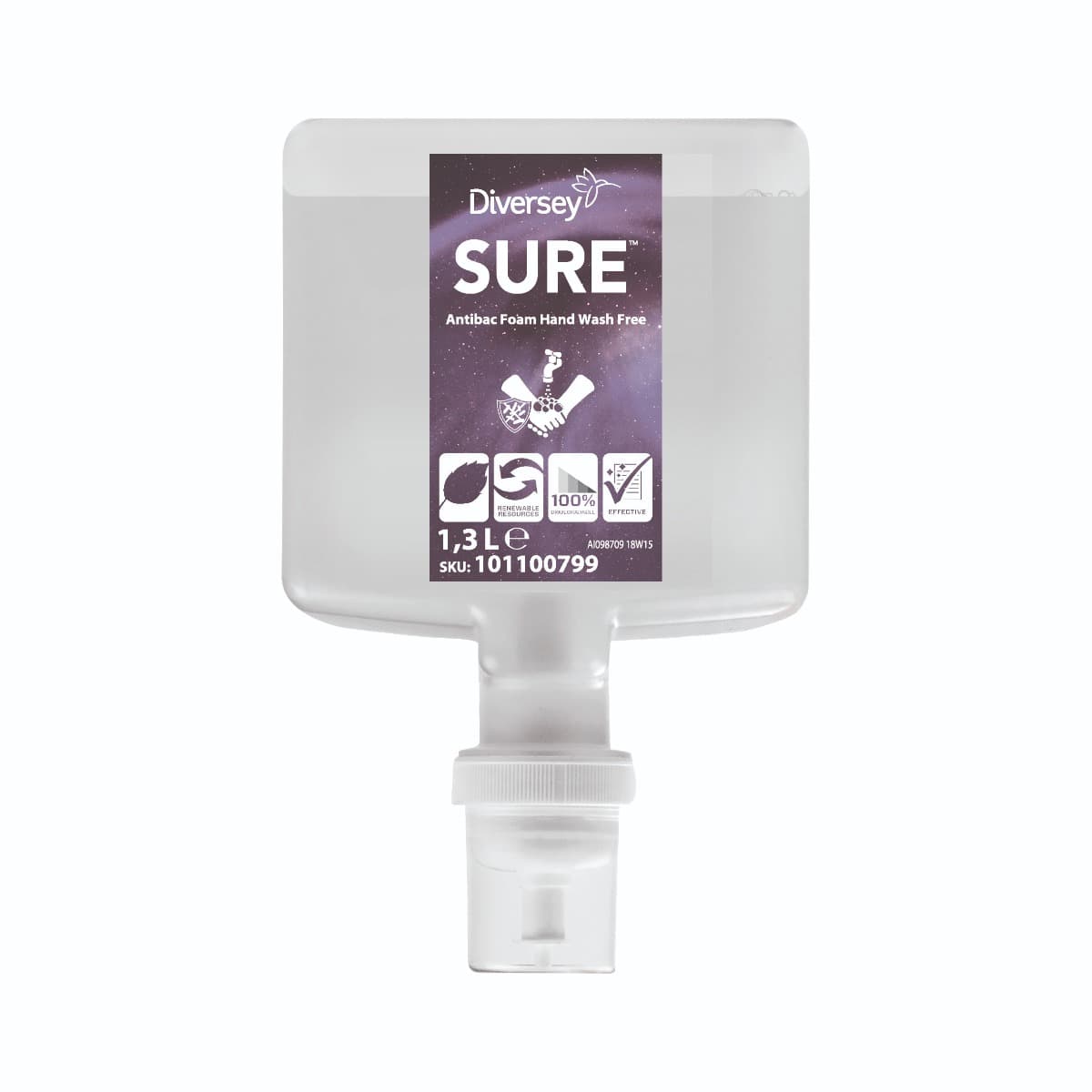 CASE SURE Antibacterial Foam Hand Wash Soap 1.3L (4)