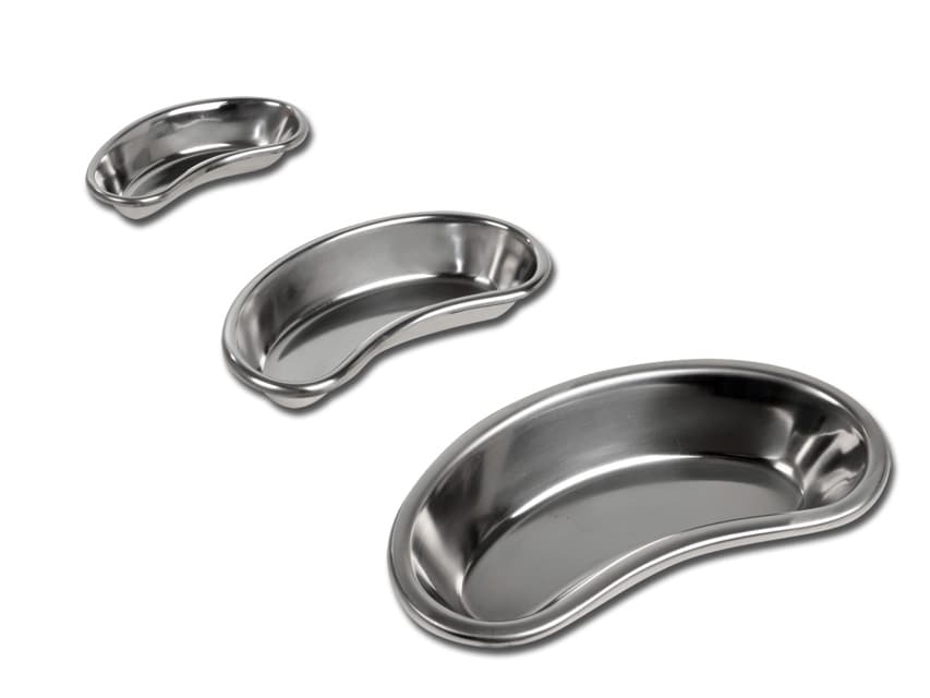 SS Kidney Dish Shallow 254 x 141 x 33 mm - 750ml
