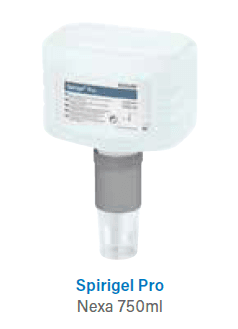 Spirigel Pro 70% 750ml Nexa Cartridge