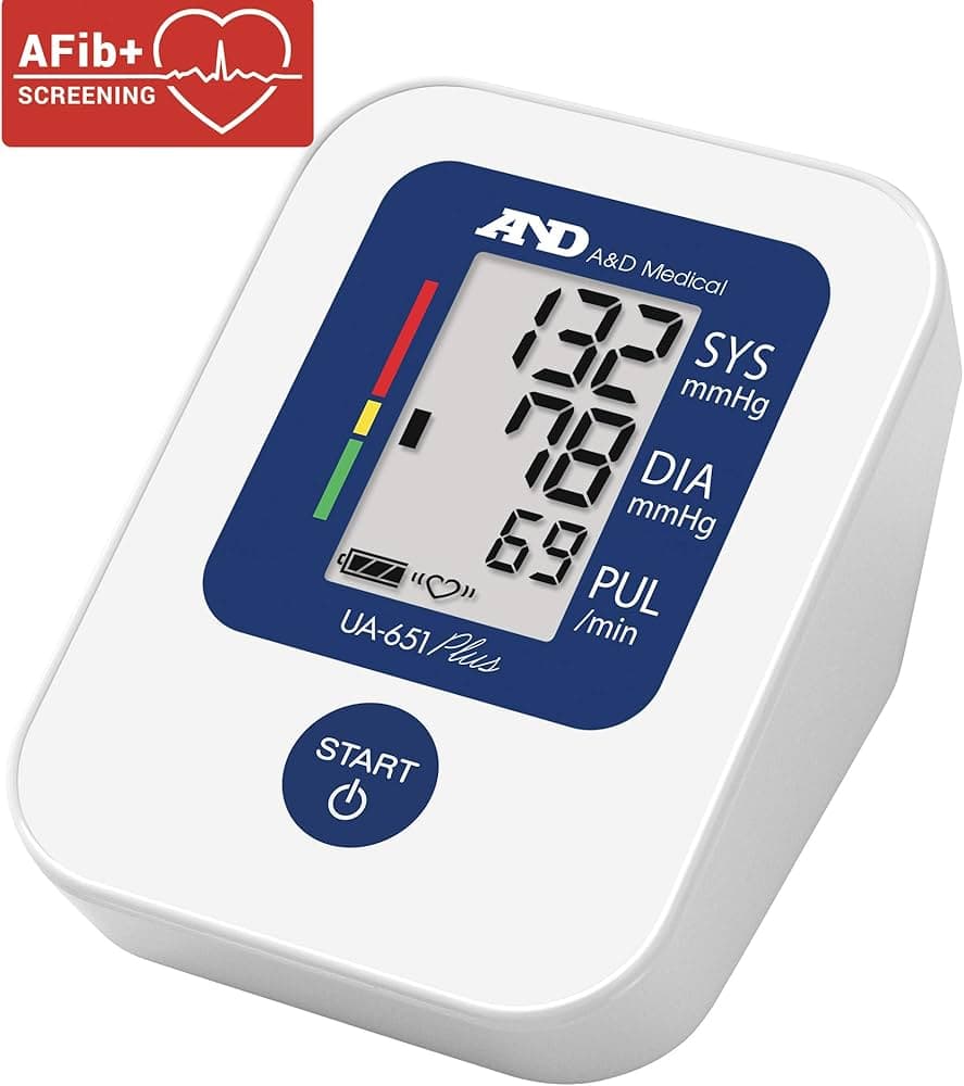 Digital Blood Pressure Monitor - AFib+ Screening Indicator