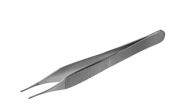 STERILE Adson Dissecting NON Toothed Forceps 12.5cm