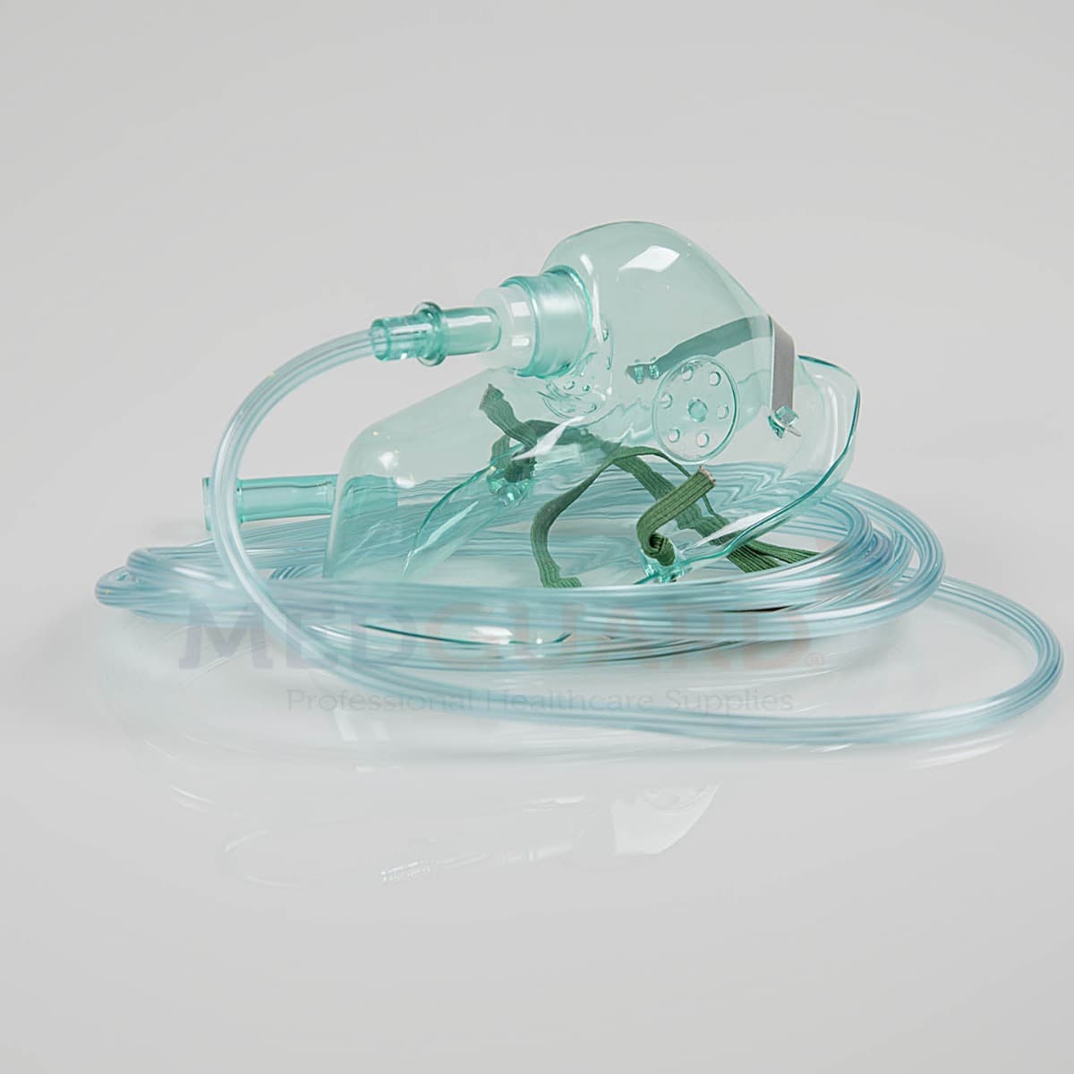 Standard ADULT Oxygen Mask with Tubing - Single