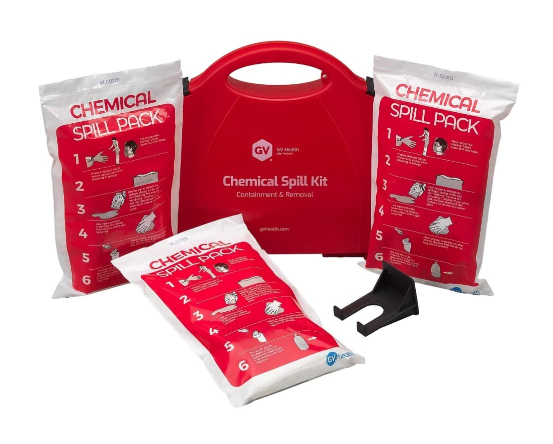 Chemical Spill Kit (3-Pack System)