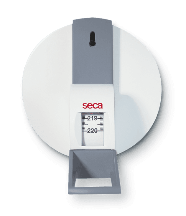 SECA 206 Roll Up Measuring Tape with Wall Attachment