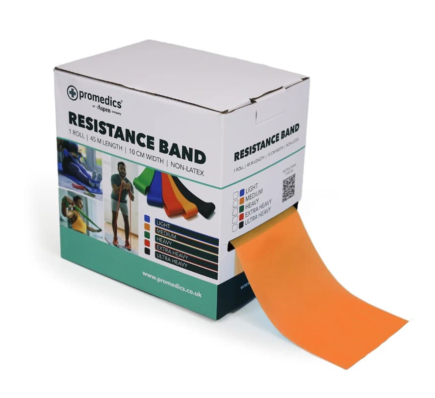 Orange Resistance Bands - Medium Resistance (0.3mm x 45m)
