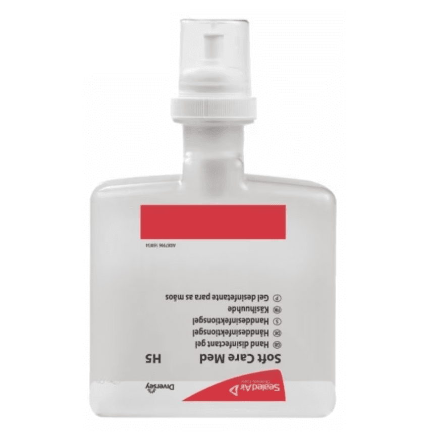 CASE Soft Care Med 70% Alcohol Hand Sanitiser Gel 1.3L (4)